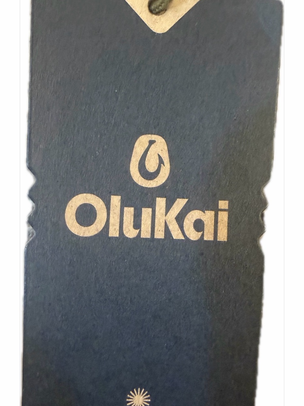 OluKai Lei Braided Leather Thong Sandals / Flip Flops - Black Size 8 - Picture 3 of 14
